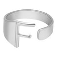 thumbnail image 1 of Anillos para mujer, regalos para mujer, anillo de pareja de moda, anillo abierto con veintiséis letras en inglés, joyería para pareja, anillo con letras, 1 of 3