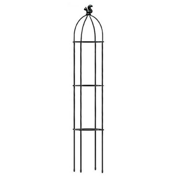Garden Trellis for Climbing Plants, Metal Garden Obelisk Plant Trellis for Vines and Flowers, Outdoor Support Frame Plant Climbing Support for Outdoor Flowers Vegetable Fruits