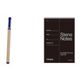 thumbnail image 1 of Steno Pads Top Binding Ruled White Paper Natural Board Cover Notebooks Ideal For School Home, 1 of 7