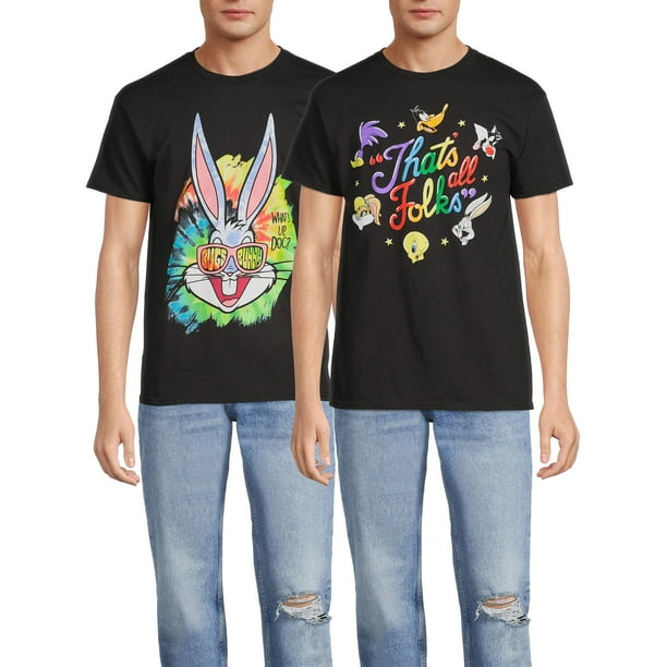 Looney Tunes Men's & Big Men's Pride Bugs Bunny and That’s All Folks
