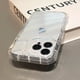 thumbnail image 2 of Luxury Transparent Shockproof Buffer Cushion Case for iPhone 15 14 13 12 11 Pro X XR XS Max 7 8 Plus Soft Clear Silicone Cover, 2 of 5