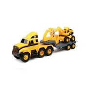 Funrise - Cat® Heavy Movers Flatbed Truck with Excavator