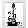 thumbnail image 1 of Longfellow Designs 26x32 White Modern Wood Framed Museum Art Print Titled - Do More Spoon, 1 of 4
