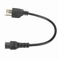 thumbnail image 1 of 5-15p Macho A IEC320 C5 Cable de Alimentación Femenino, EE. Uu. Cable de Alimentacia de la Computera de US 125 ~ 250V 0./0.98 Pies de Servicio Pesado para Computeradoras, 1 of 7