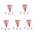 thumbnail image 4 of unbranded 5 Sets  Party Banner Circus Carnival Striped Bunting Flag Carnival Theme Party Decorations, 4 of 8