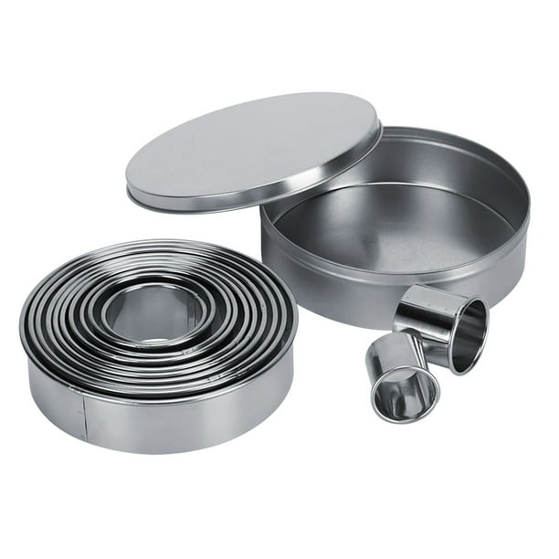 Mousse Circle Redondo De Acero Inoxidable, Cortadores De Pastelería Circulares Graduados, Molde Para Hornear, Utensilios Para Hornear Comprar A Buen Precio - Entrega Gratuita, Reseñas Reales Con Fotos