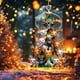 thumbnail image 4 of Christmas Pendant Acrylic Plane Holiday Christmas Tree Decoration Pendant, 4 of 5