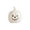 White#303, variant on Handcrafted Halloween Lighted Pumpkin Decor, Jack-O'-Lantern with Cutout Details and String Lights for Tabletop, Shelf, Mantel & Home Display