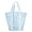 Blue, variant on Women's Clear Beach Tote, Multicolor