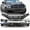 Type-C(Front+Rear Bumpers), variant on 4 IN 1 Front Bumper(Side Wings+Bull Bar+Skid Plates)&Rear Bumper w/LED Pod Lights+D-Rings For 2013-2018 Ram 1500 Pickup Truck Excluding Rebel and For 2019-2024 Dodge Ram 1500 Classic Exculding Warlock