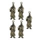 thumbnail image 3 of 5 piezas de estatuas pequeñas doradas estatuilla decoraciones DIY llaveros, 3 of 6