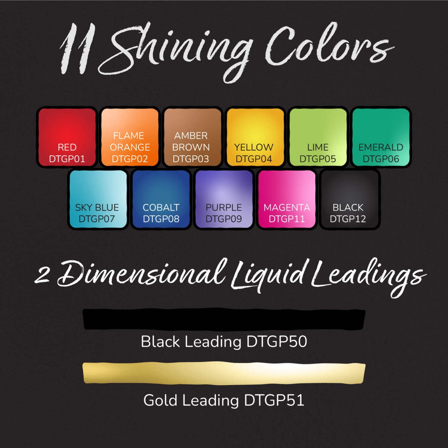 Stained Glass Paint Complete Set