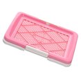 thumbnail image 1 of HEALEEP Dog Litter Tray Plastic Dog Training Toilet Protect Floors Pink 1Pcs, 1 of 8