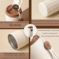 thumbnail image 3 of 316 Stainless Steel Travel Mug with Temperature Display，450ml Portable Stainless Steel Thermos Mug with Leak-proof Lid, Suitable for Travel, Office, and Business Trips, 3 of 8