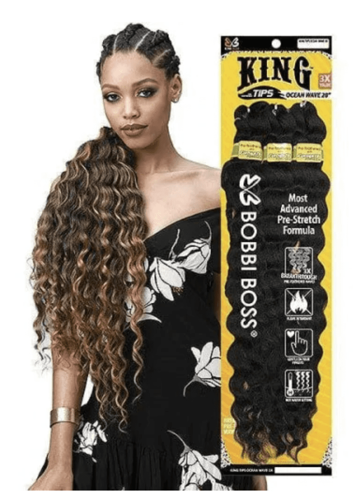 Bobbi Boss King Tips Ocean Wave 28 Bobbi Boss King Tips Ocean Wave 28