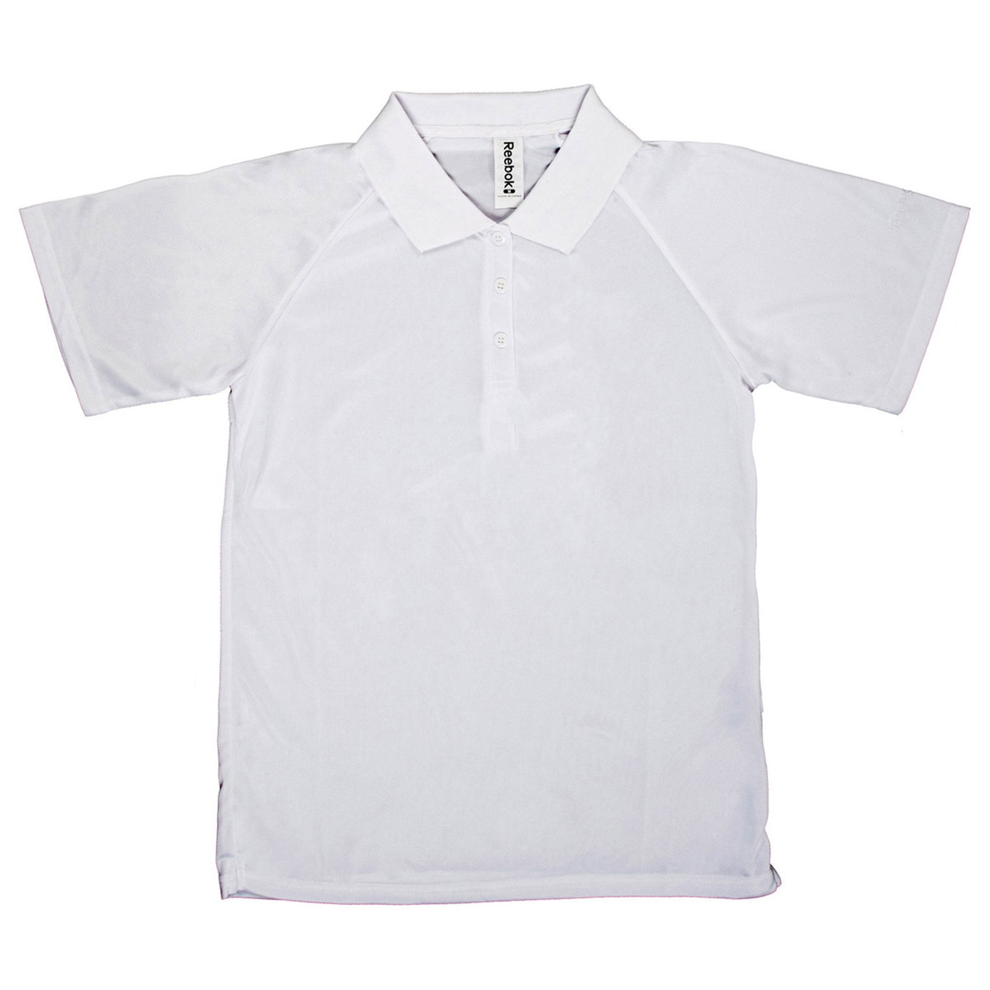 reebok polo shirts womens white