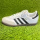 thumbnail image 3 of Adi - das Samba OG Mens Size 6 White Black Gum Athletic Leather Shoes Sneakers, 3 of 6