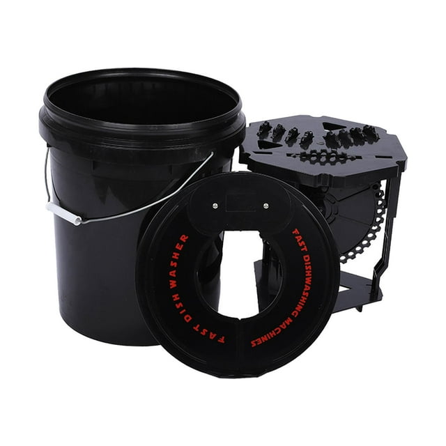 Almohadilla para pulir el coche, herramientas para lavado, cubo pequeño, limpieza automotriz portátil, lavado para almohadillas de espuma, almohadilla
