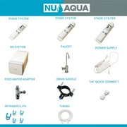 NU Aqua Efficiency Series Tankless 800GPD Reverse Osmosis System 2:1 Pure To Waste