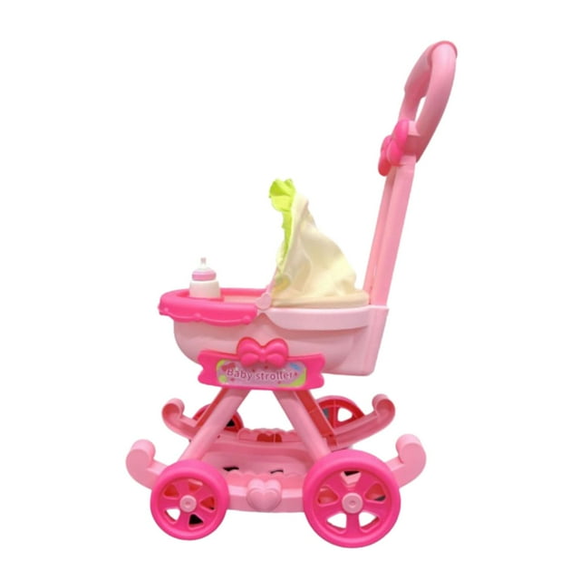 Cochecito de bebé, cochecito de simulación, juguete para fiesta, juego de simulación, regalo de cumpleaños, desarrollo temprano, regalos del Día de