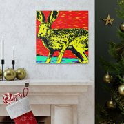 Jackrabbit Pop Art - Canvas