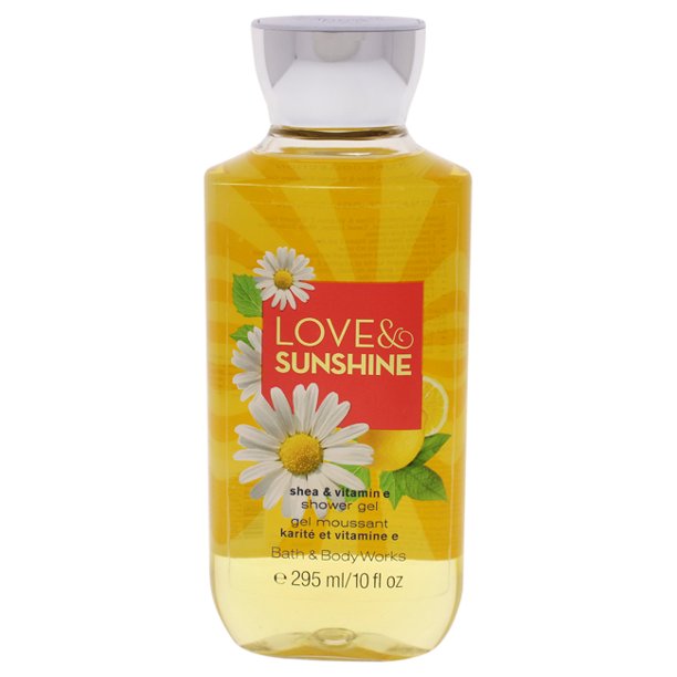 Love and Sunshine by Bath and Body Works for Women 10 oz Shower Gel