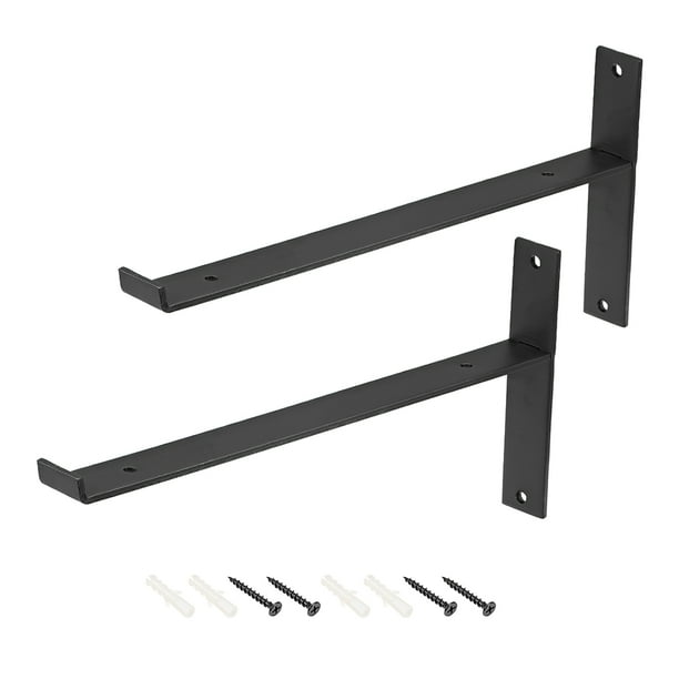 Wall Shelf Brackets 110lbs Heavyduty 12inch x 6inch Metal Shelf