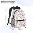 thumbnail image 3 of Fotbe Cute Dinosaur Lightweight Casual Laptop Backpack for Men and Women, Daily use Waterproof backpack, Backpack for College, 3 of 7