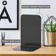 thumbnail image 4 of Bookends, Black Metal Bookends for Heavy Books, (2pcs, 5.3x7.8x4), 4 of 5