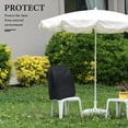 thumbnail image 4 of MLINS Chair Covers Outdoor Folding Chair Covers Waterproof Folding Recliner Covers Folding Lawn Chairs Covers Waterproof Outdoor Furniture Covers Black, 4 of 8