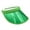 Green, variant on SunVisor Clear Visors Sunscreens Hat Clear Colored Plastic SunVisor Uv Protections Women SunHat Golf Visors