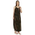 thumbnail image 2 of Inkmeso Robe d'Été Aguichant Imprimée pour Femmes à Bretelles Spaghetti, Robe Maxi Décontractée de Plage et de Villégiature, 2 of 7