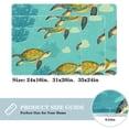 thumbnail image 2 of Turtle Polyester Non-Slip Machine Washable Door Rugs Indoor Rug Game Mat, 2 of 6