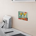 thumbnail image 5 of Yayeee Toggle Light Switch Wall Plate 2-Gang 4.56"x4.48" Decorative Outlet Cover, Green Glasses, 5 of 7