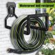 thumbnail image 3 of Holder - Hose Hanger Wall Mounted Water Hose Holder for Outside Yard, Durable Hose Reel Hose Hooks, 3 of 5