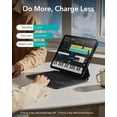thumbnail image 4 of ESR Rebound 360 Keyboard Case for iPad Air 13" (M3/M2, 2024/2025) | Easy‑Set Magnetic Stand with Portrait & Landscape Modes | Multi‑Touch Trackpad & Removable Cover | Black, 4 of 9