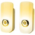 thumbnail image 1 of 2 Pack LED Night Light Flashlight Motion Sensor Cut Light 3-in-1, Rechargeable Emergency Light, Auto Sensing Energy Saving Wall Mount Light Portable LED Torch - Blue Small Size, 1 of 5