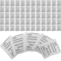 BANIRO 100 Packs Drypack Silica Gel Packets Moistureproof Moisture Absorber Desiccants