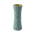 thumbnail image 2 of Rkxzt Plastic Imitation Glazed Vase, Decorative Flower Pot for Living Room or TV Cabinet, Dried Flower Arrangement and Home Decoration for Modern Style, 2 of 6