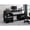 Black, variant on Rectangular Freestanding Music Desk | Suits Office Work for Musicians | Metal and MDF Material | Ensures Easy Earphone Access and Shelf Display