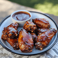 thumbnail image 6 of Kinder's Sticky Honey BBQ Frozen Chicken Wings, 19 oz Bag, 6 of 10