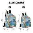 thumbnail image 2 of FORMRS Mini Backpack Purse for Women Travel Daypack Casual Shoulder Bag, Seaside Door, 2 of 7
