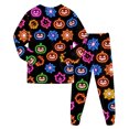thumbnail image 7 of NOEGOEU Boys Girls Halloween Pajamas Kids Toddler Cute Graphic Long Sleeve Sleepwear Set 2-9Y (Purple,3-4 Years), 7 of 7