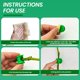 thumbnail image 3 of Plant Support Clips for Climbing Plants, Non-Drill Garden Fixing Clips, Adjustable Plant Ties for Indoor Outdoor Vines, Flowers, , Plant Training Clips for Gardening and Greenhouse Use, 3 of 9
