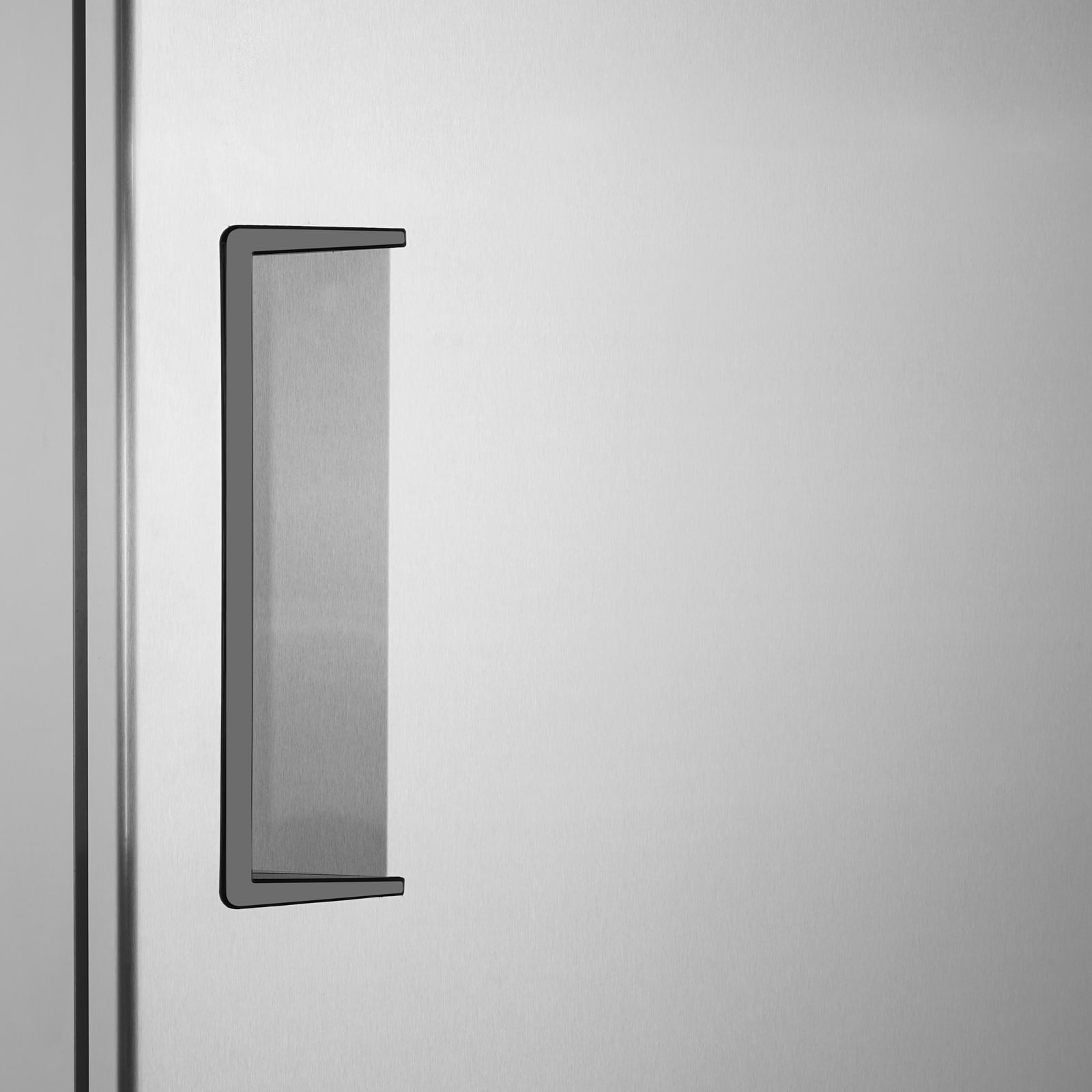 Camellia River 27" Solid Door Commercial Freezer, Reach-In Stainless Steel Freezer for Professional Kitchens