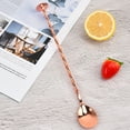 thumbnail image 4 of NIBOLOG Stirring Spoon Food Grade Rust-proof Stainless Steel Wine Cocktail Glassware Stirring Spoon Mini Gadget for Home, 4 of 8