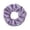 Lavender, variant on Kuokaa Hidden Zipper Pocket Scrunchie Soft Ribbed Knit Fabric Stretch Hair Tie Discreet Storage for Key Folded Cash or Small Jewelry during Travel and Daily Wear (White)