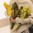 thumbnail image 5 of 18 Inch Realistic Lizard Plush Toy Chameleon Stuffed Animal Soft Huggable Wildlife Cuddly Companion Premium Soft Fabric Decorative Doll for Kids Gift Idea, 5 of 6