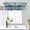 Blue, variant on Beige Grey Kitchen Curtains Abstract Art Valances for Windows Blackout Window Treatment Valances Rod Pocket Curtain Valance for Bathroom Bedroom Living Room Cafe,52 X 18 Inch,1 Panel