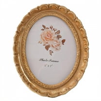 DESIGNICE Vintage Picture Frames,Soft Sheen Wall Frames,Color Matching Gold Picture Frames,9.85"X7.88",Gold